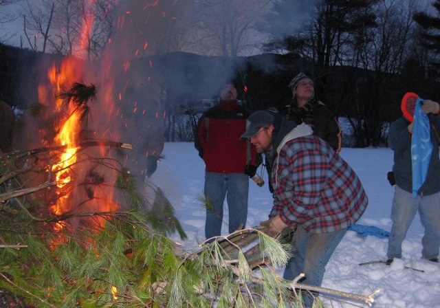 Russell Feeds the Fire